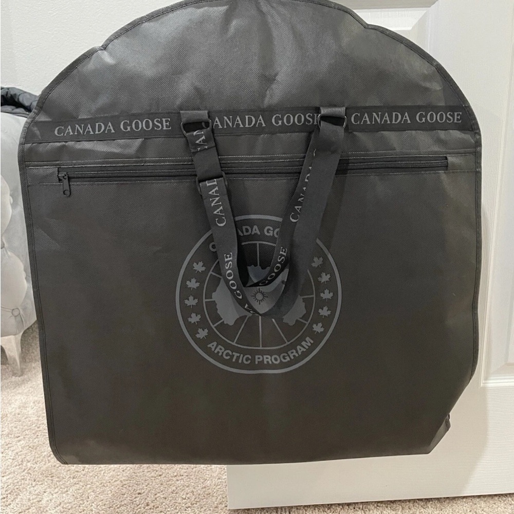 Canada Goose  Red Parka with Fur Trim - Picture 6 of 11